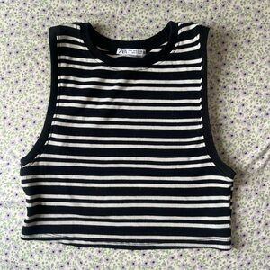 Zara Cropped Halter Top